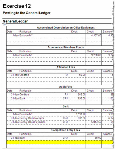 excel ledger template 3