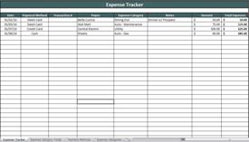business expense tracker template 1