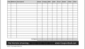 business expense tracker template 4