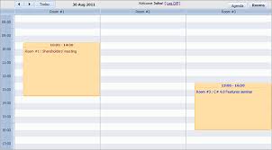 conference room schedule template preview 4