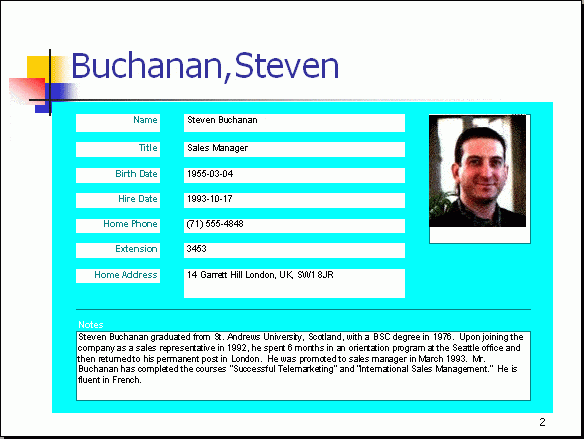 employee profile template 1