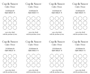 punch card template preview 2
