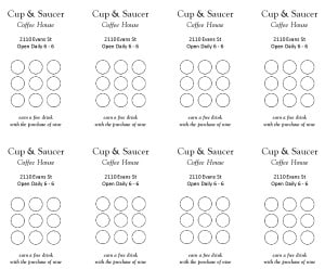 punch card template preview 2