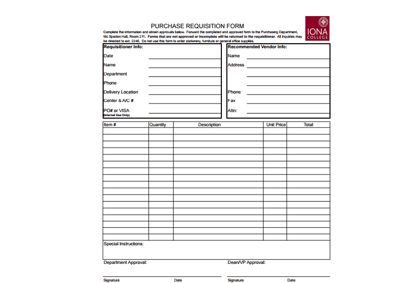 requisition form template 33