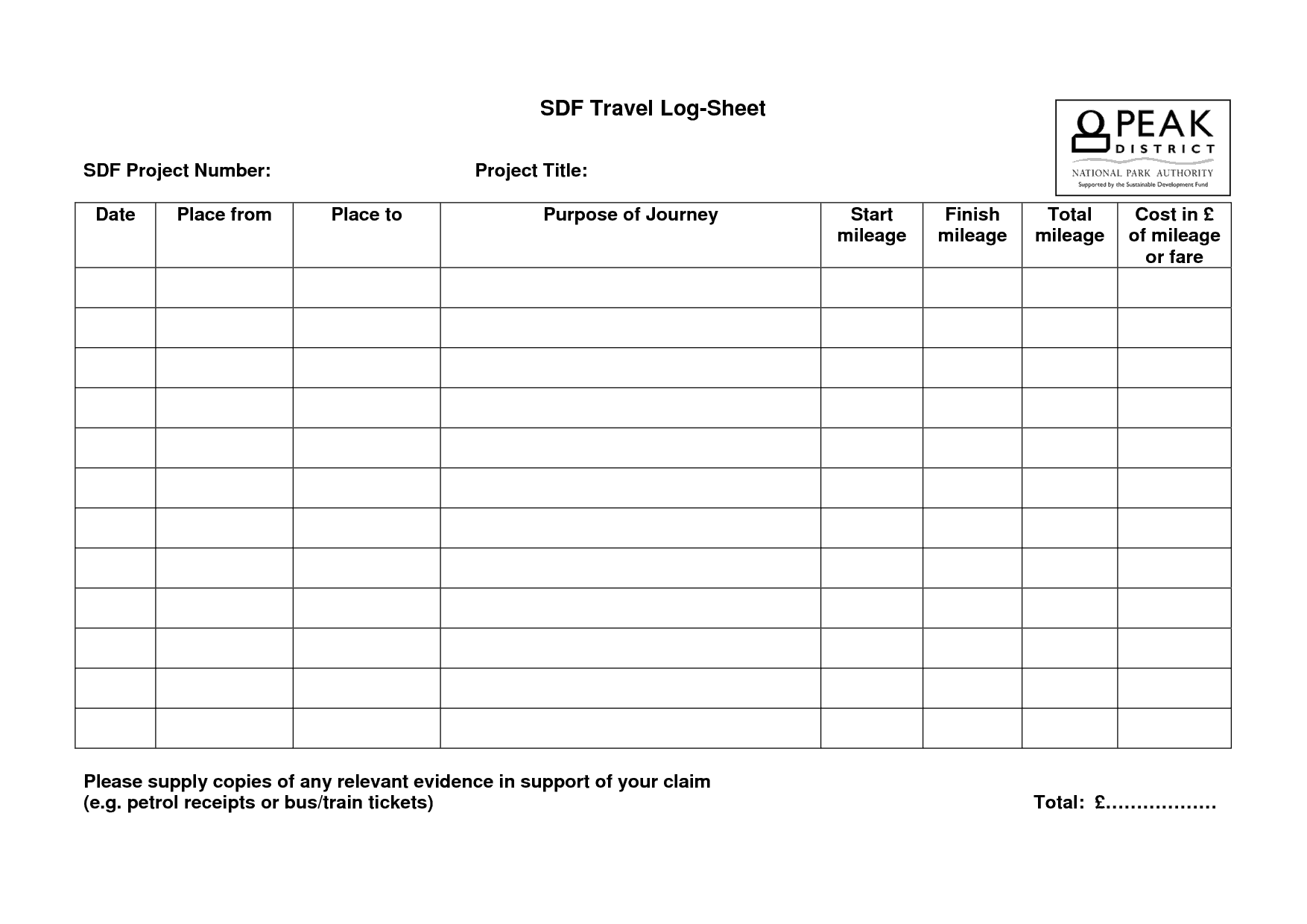 Travel Log Template Excel Xlts travel-log-template-excel-xlts