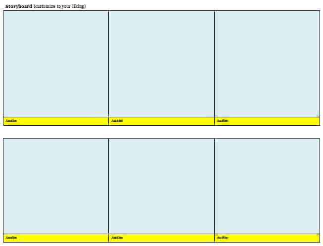 Storyboard Templates image