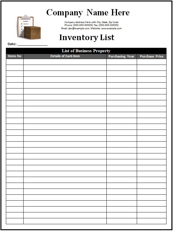 Excel Inventory Management Template from www.wordstemplatespro.com