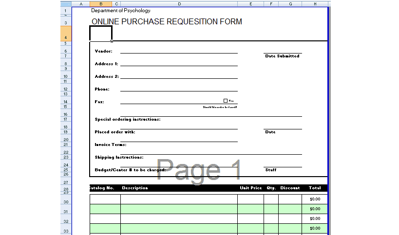 Request Form Template Excel from www.wordstemplatespro.com
