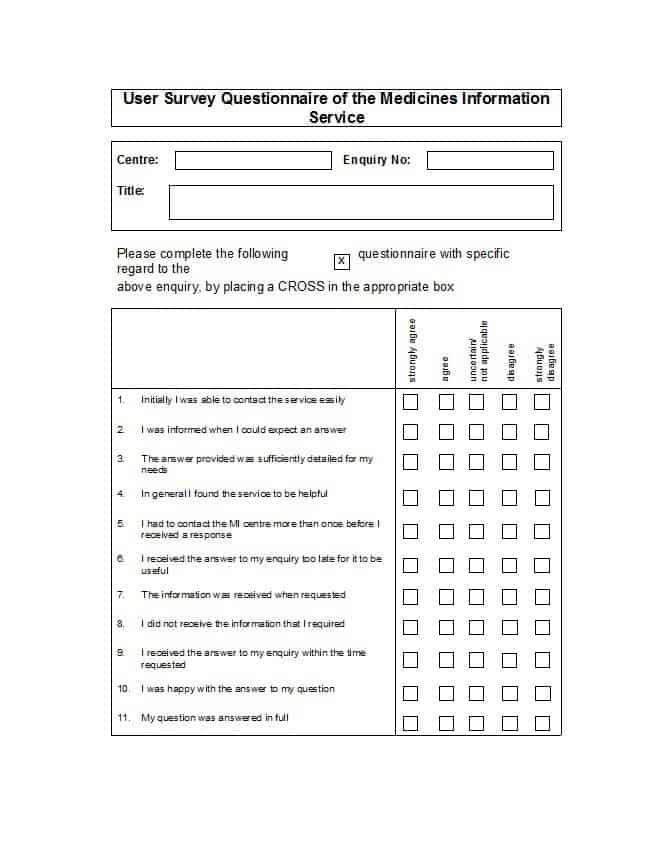 Multiple Choice Questions Template from www.wordstemplatespro.com