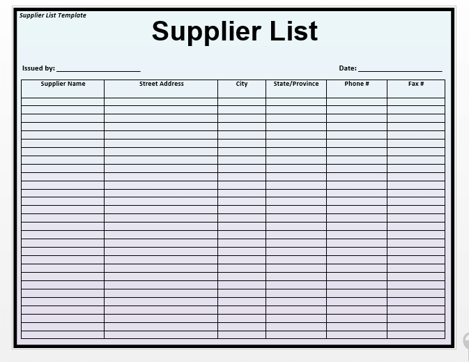 11-free-vendor-list-templates-word-excel-formats