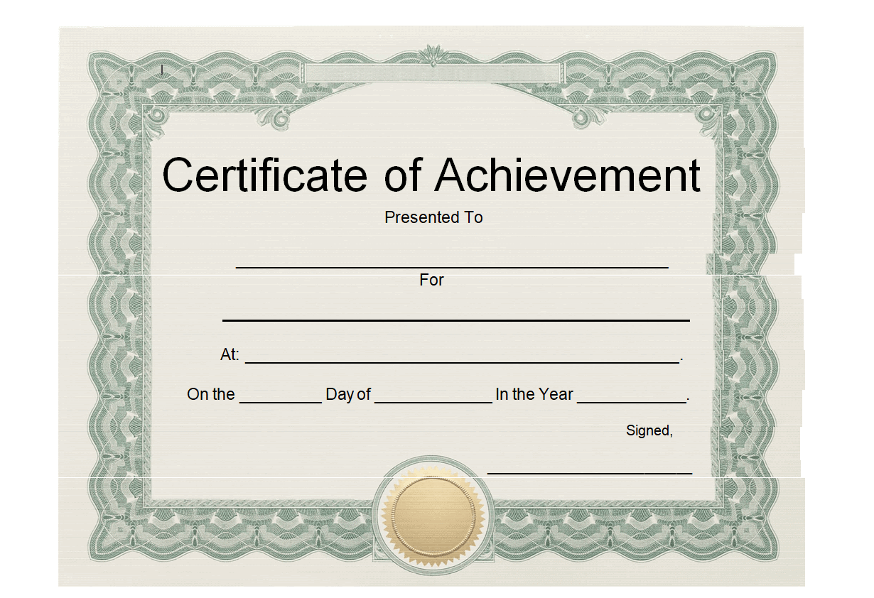 Reading certificate