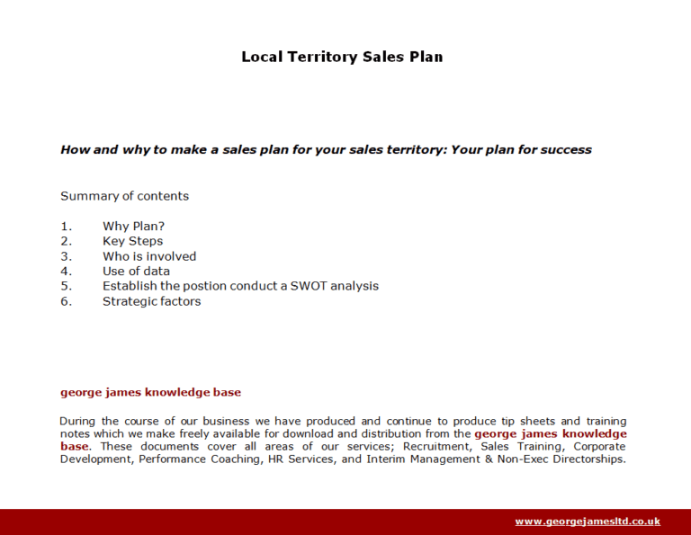 resale business plan sample